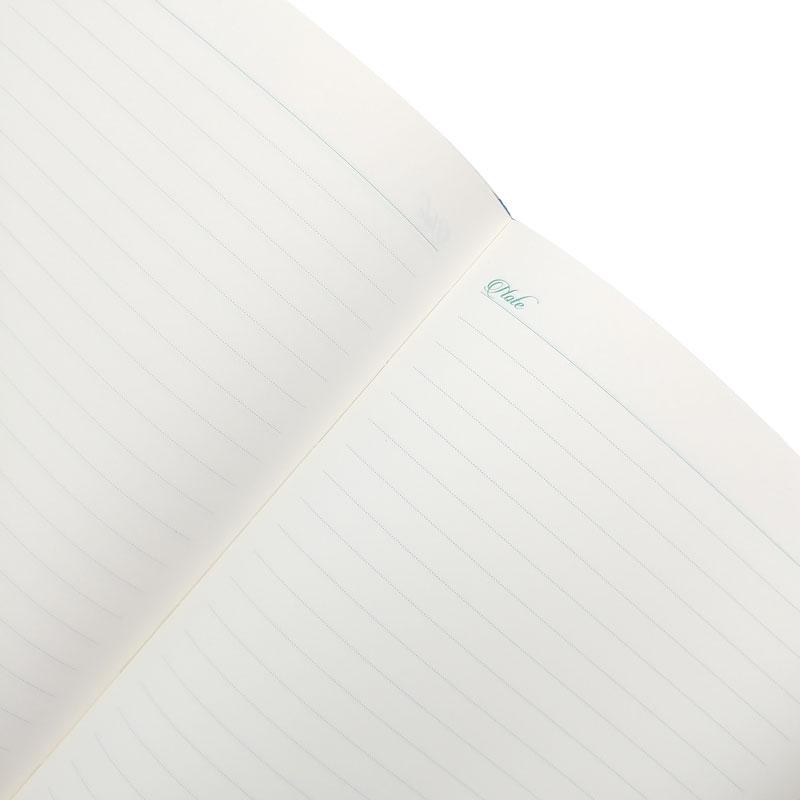 Sổ Bìa Da Kẻ Ngang Có Chấm 200 Trang 80gsm - The Sun ST 01-23 - Màu Nâu