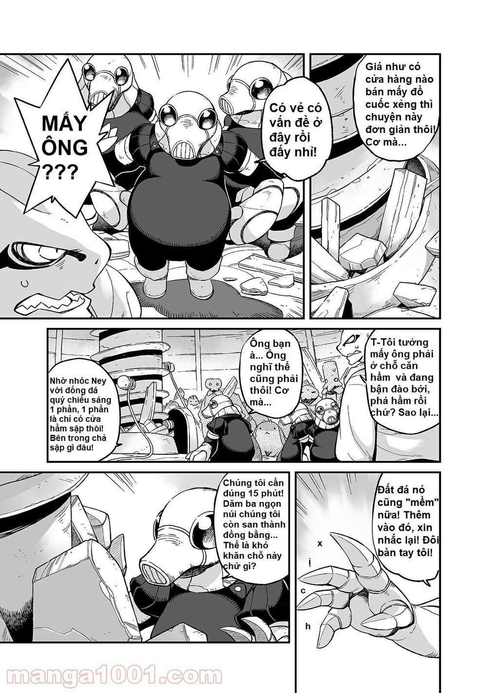 ngay cả khi hậu tận thế, thật hạnh phúc vẫn còn được sống... chapter 17 5