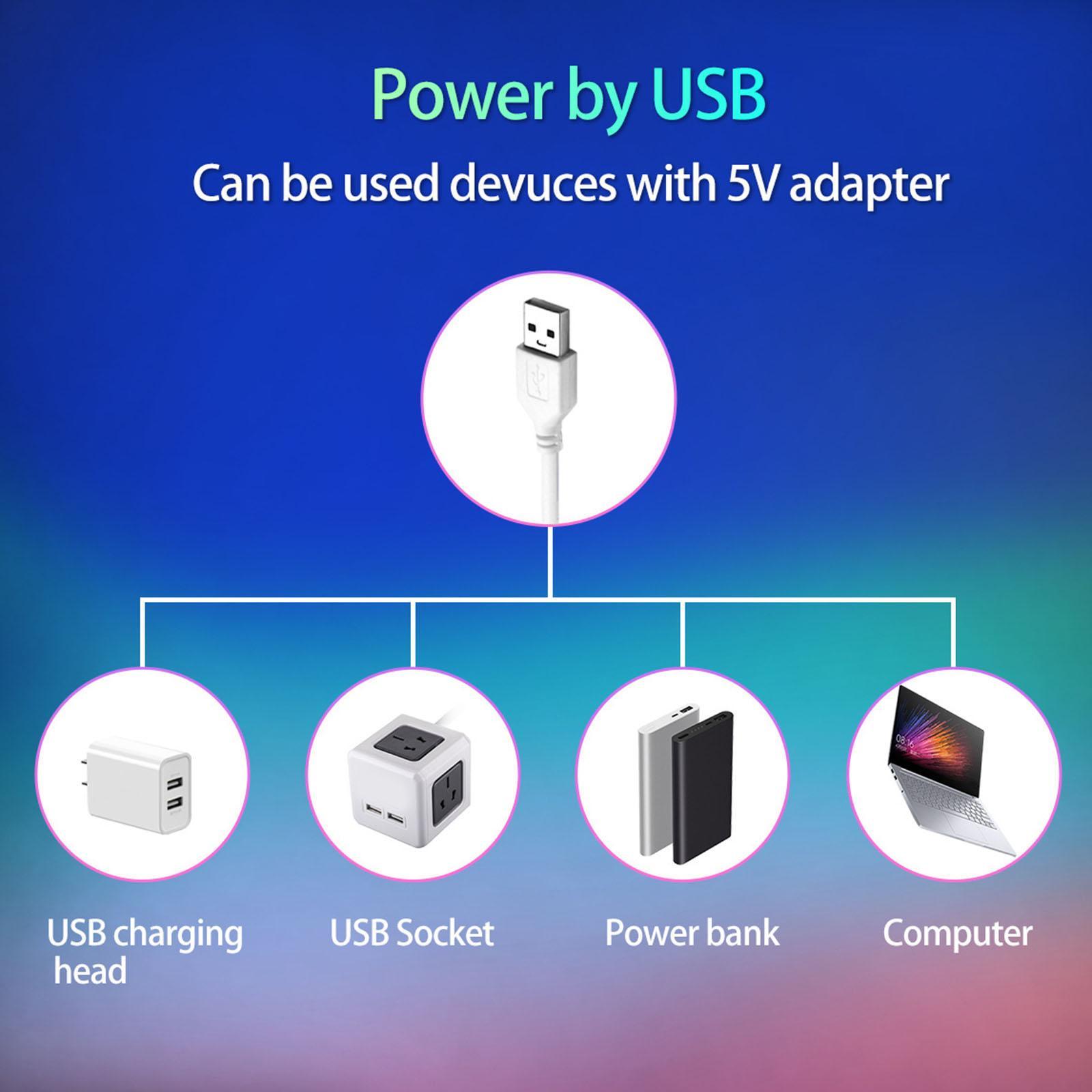 Strip lights light rgb usb Home Party 2m 28 Leds