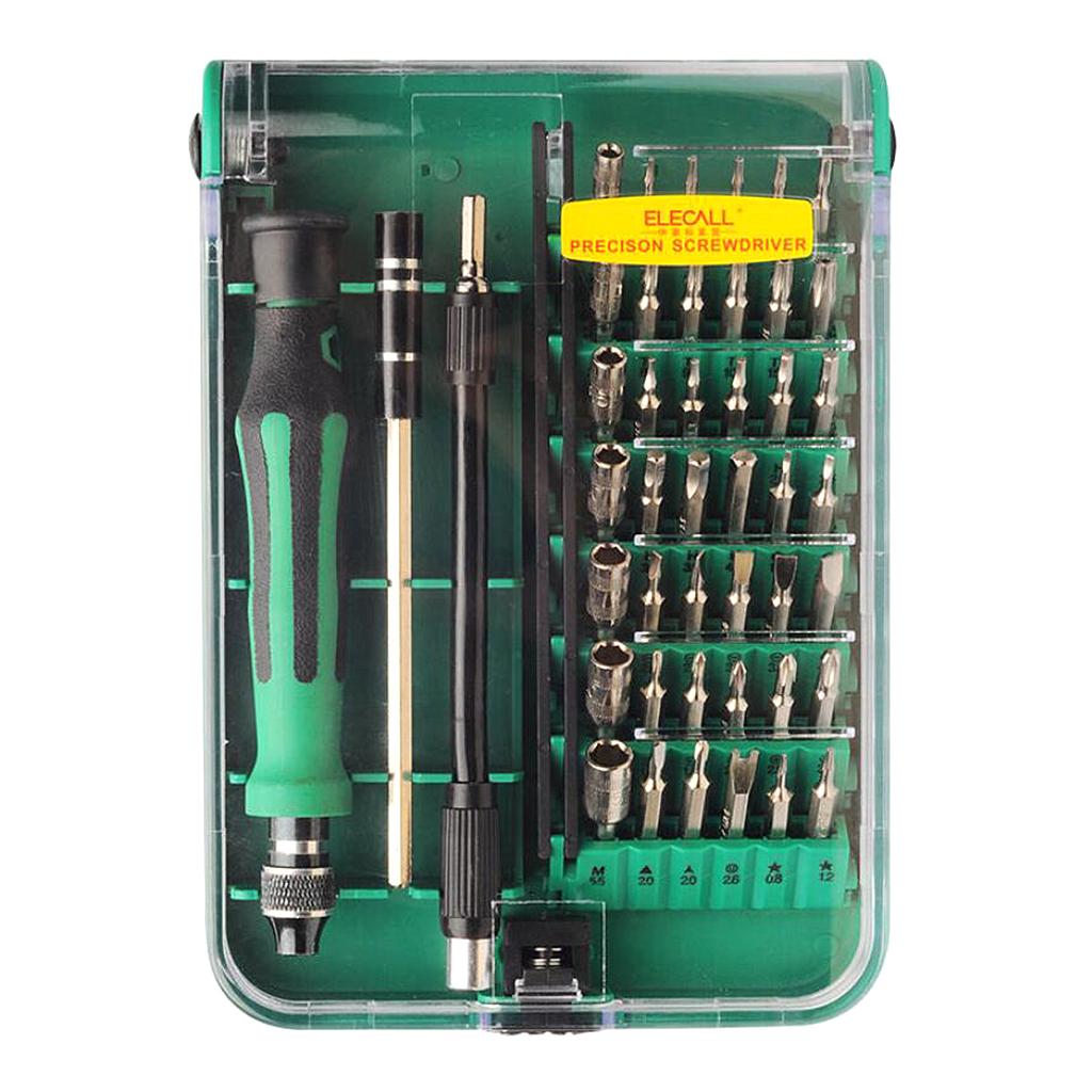 45 in 1 Precision Screw Driver Repair Tool Tweezers Mobiles Laptop Kit