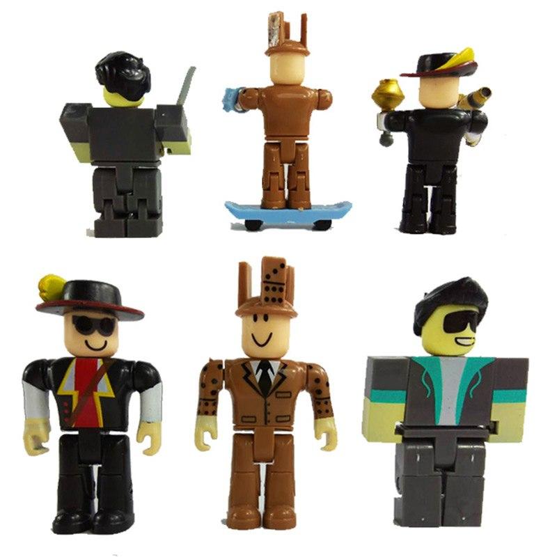 Mô HÌnh 06 Nhân Vật Roblox Cao 7cm Mẫu 01- Cao 8cm Không Hộp