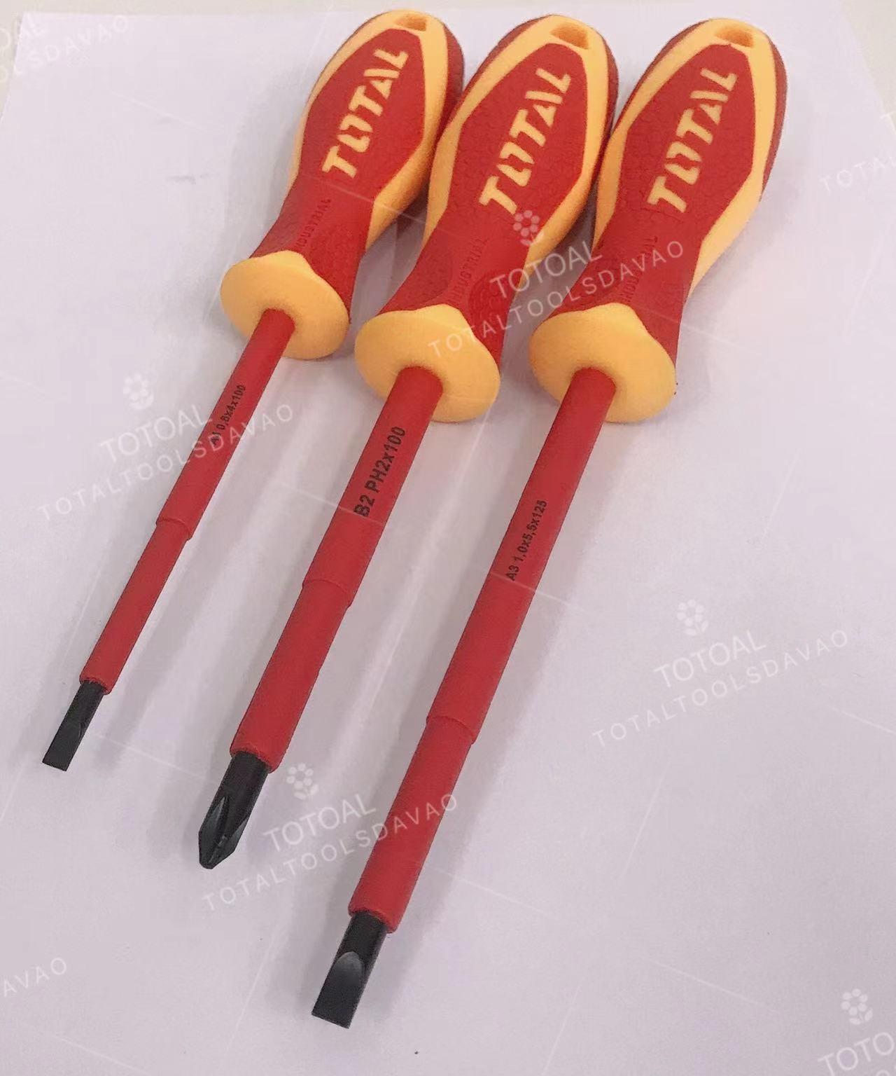 BỘ 3 TUA VÍT CÁCH ĐIỆN TOTAL THTIS036 - HÀNG CHÍNH HÃNG