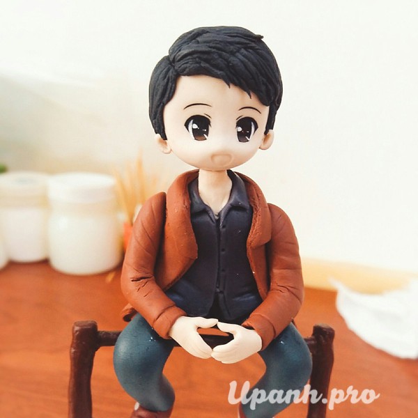 Khuôn Ép Mặt Tượng Chibi Búp Bê Figure Polymer Clay, Đất Sét Nhật Thái số 10