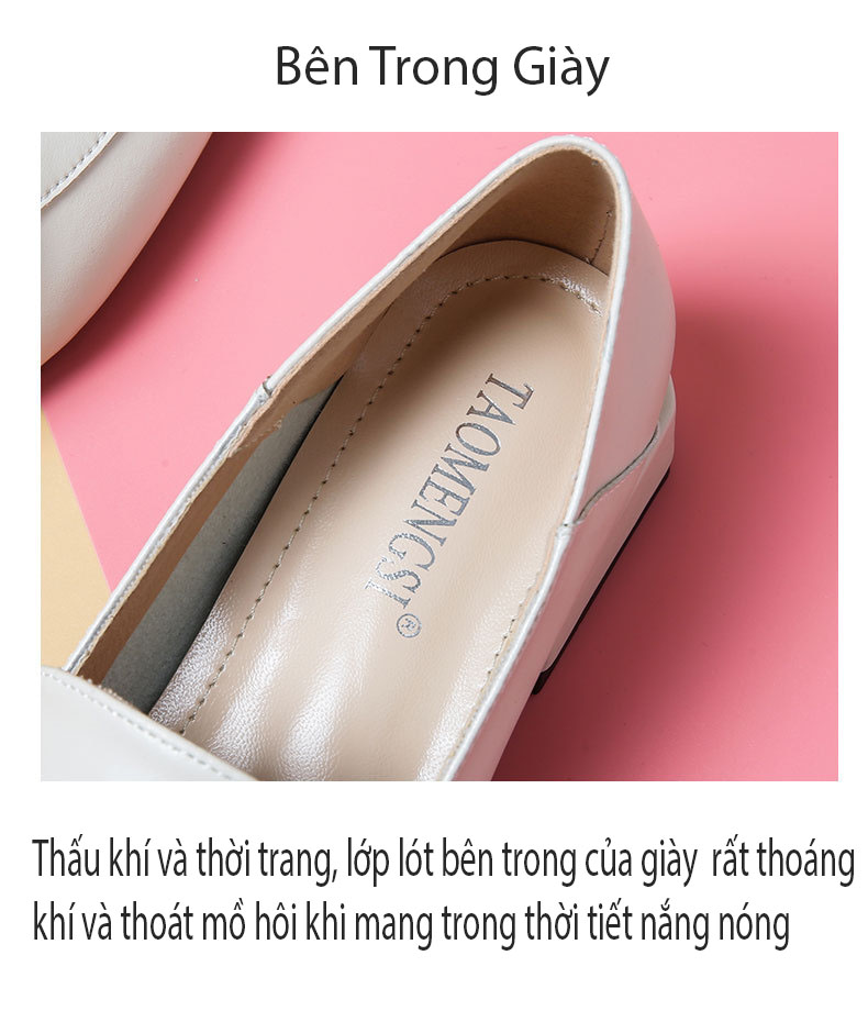 Giày công nữ sở cao cấp đế vuông cao 3 cm GIAY.N1-87
