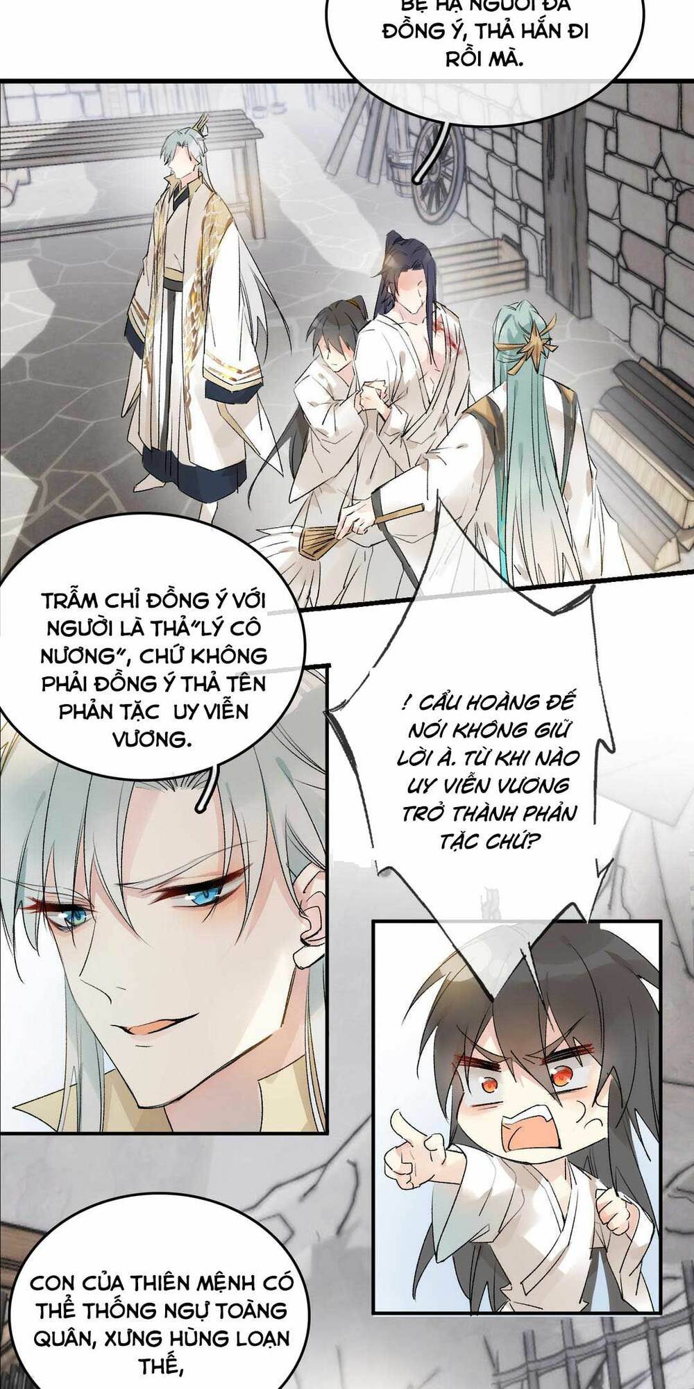 ta xuyên không mang long thai chapter 12 16