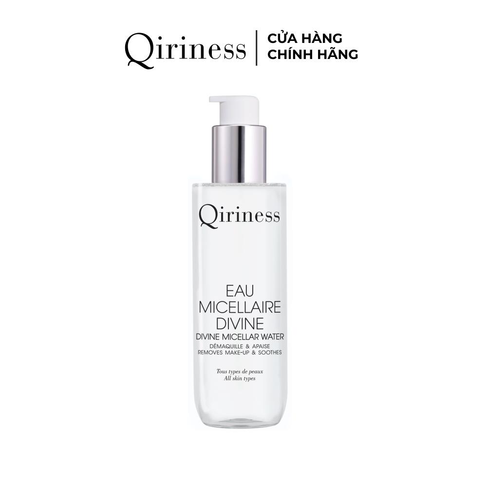 Dung dịch làm sạch và tẩy trang cho da nhạy cảm nguồn gốc thiên nhiên Qiriness Divine Micellar Water 200ml