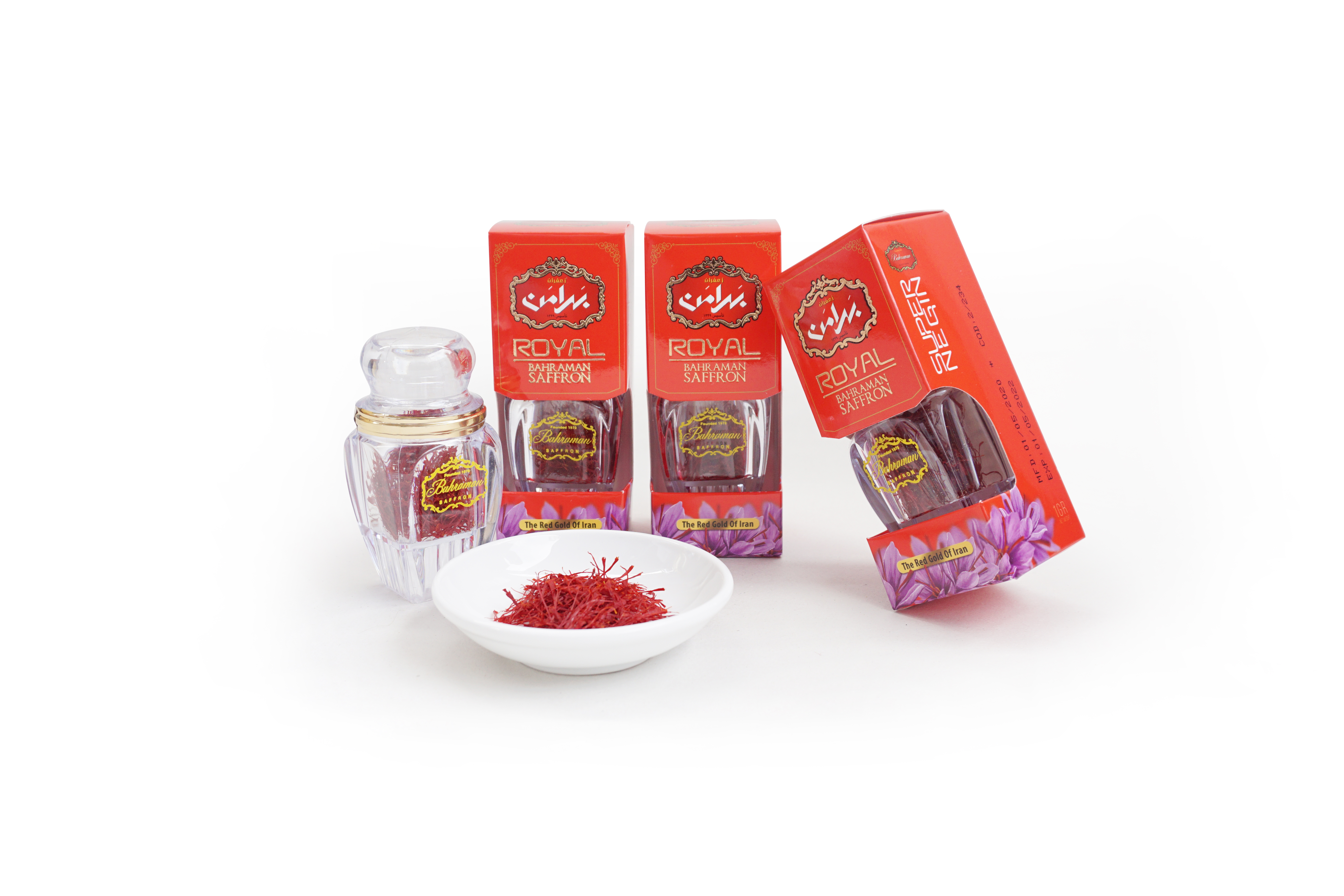 Combo 4 Gram Nhụy Hoa Nghệ Tây Iran Saffron Bahraman Super Negin Nhập Khẩu Chính Ngạch, Độc Quyền Tại Việt Nam