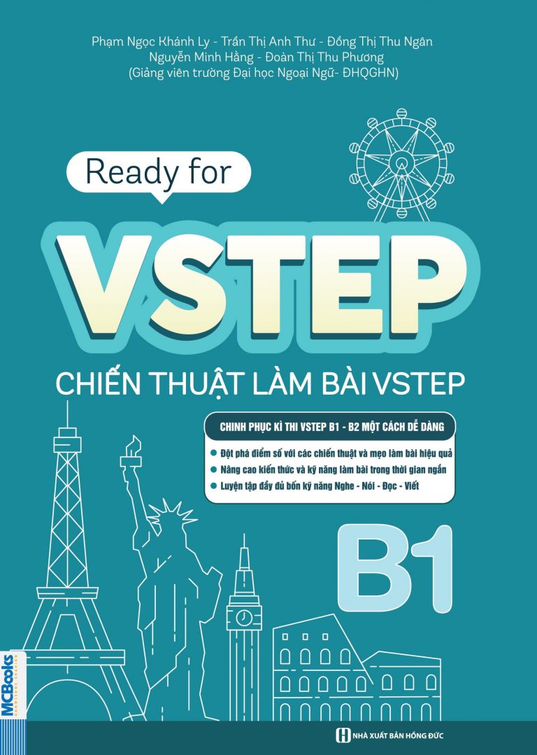 Sách Ready For VSTEP - Chiến Thuật Làm Bài VSTEP B1, B2 (Phân Loại Lẻ) - ảnh 2