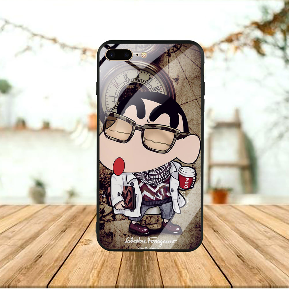 Ốp Lưng Kính Cường Lực cho điện thoại Iphone 7 Plus / 8 Plus - Shin