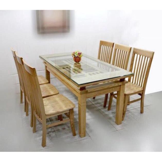 Hàng HOT GIÁ SỈ Bàn ghế ăn gỗ sồi