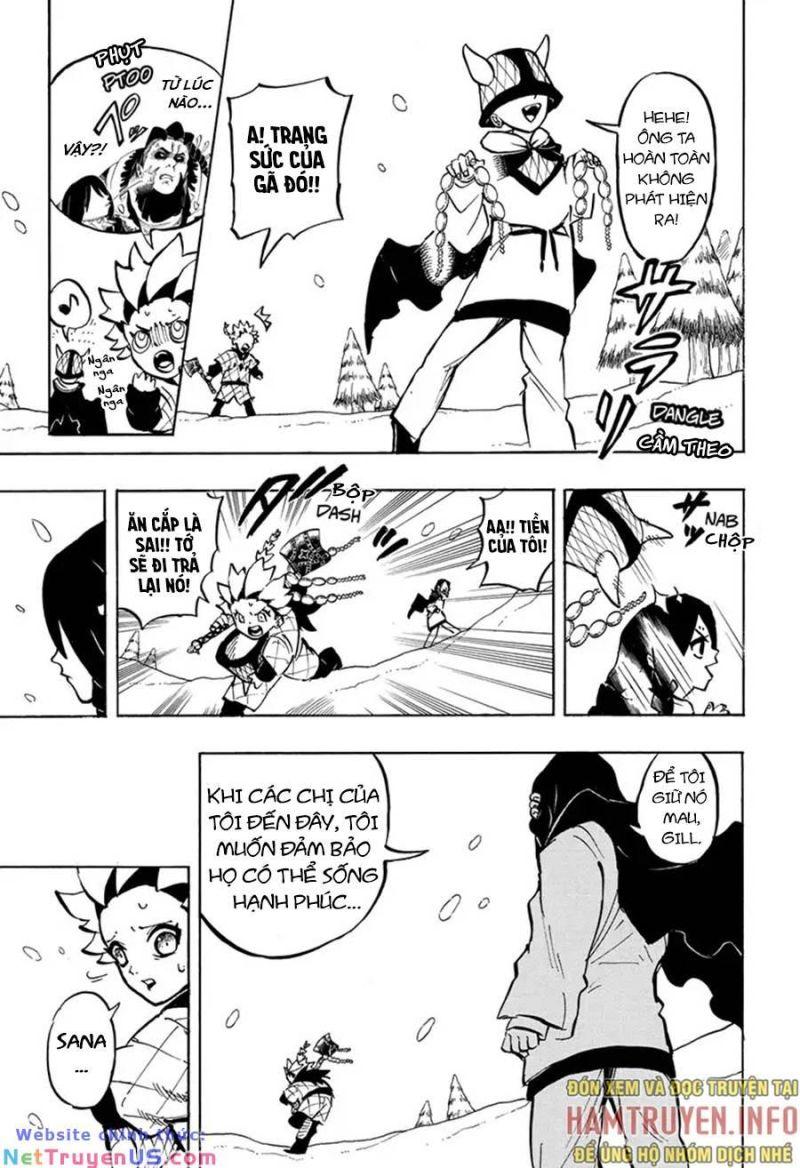 gill: "không ai có thể đánh bại ta khi ta dùng rìu!" chapter 3 19