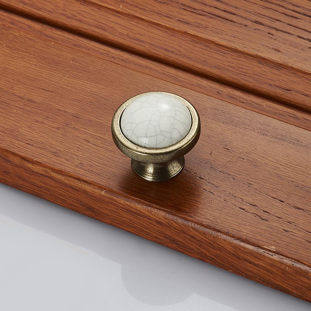 Vintage Pull Knobs Cabinet Cupboard Drawers Handle