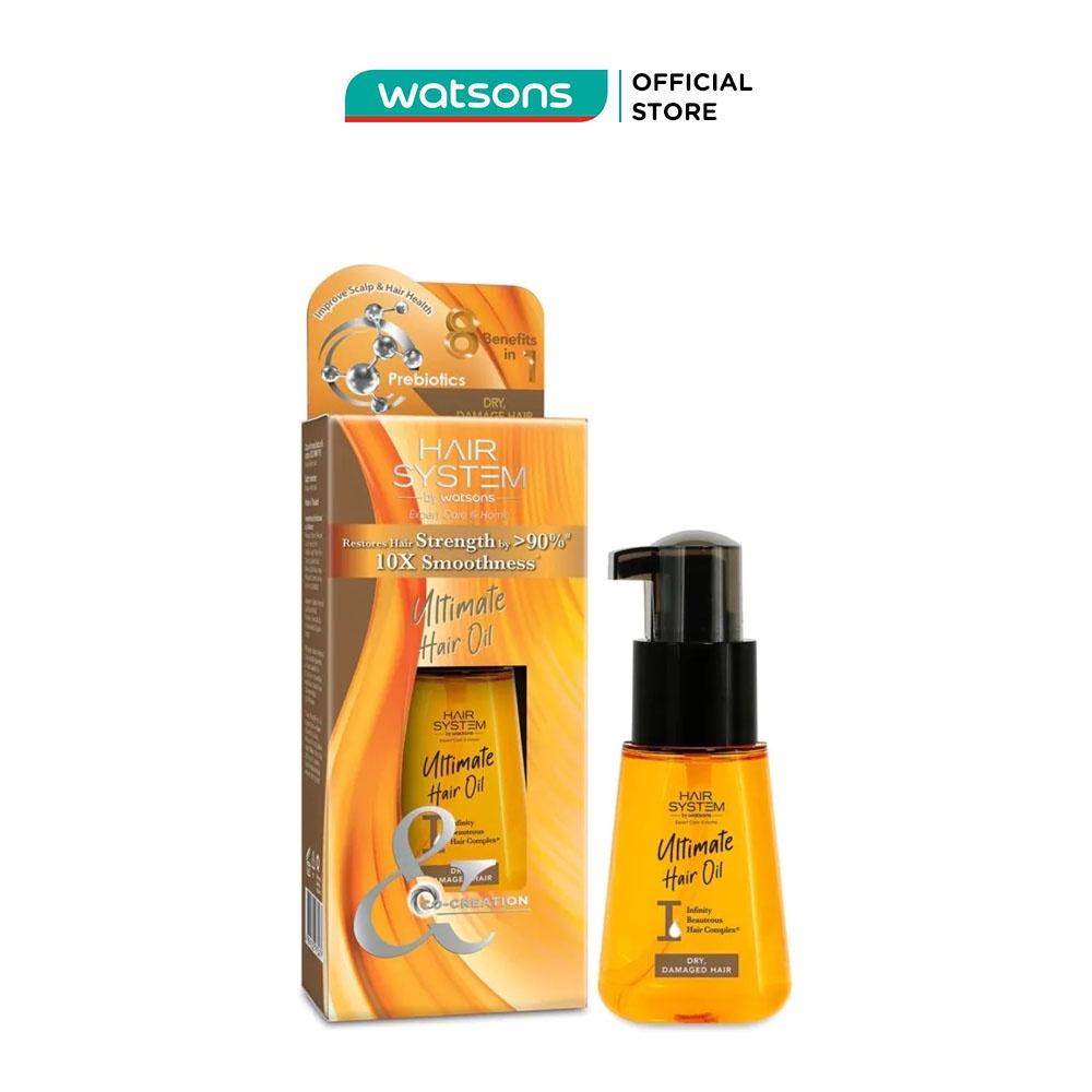 Dầu Dưỡng Tóc Hair System By Watsons Cho Mọi Loại Tóc For All 70ml