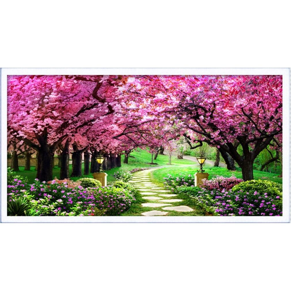 Tranh thêu con đường tình yêu - LV3071