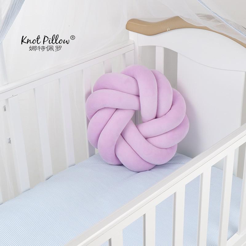 Bắc Âu Sáng Tạo Sang Trọng Handmade Knott Gối Cho Ghế Sofa Bộ Chăn Ga Gối Giường Đệm Tựa Lưng Gối Văn Phòng Trẻ Em Trang Trí Phòng Đệm