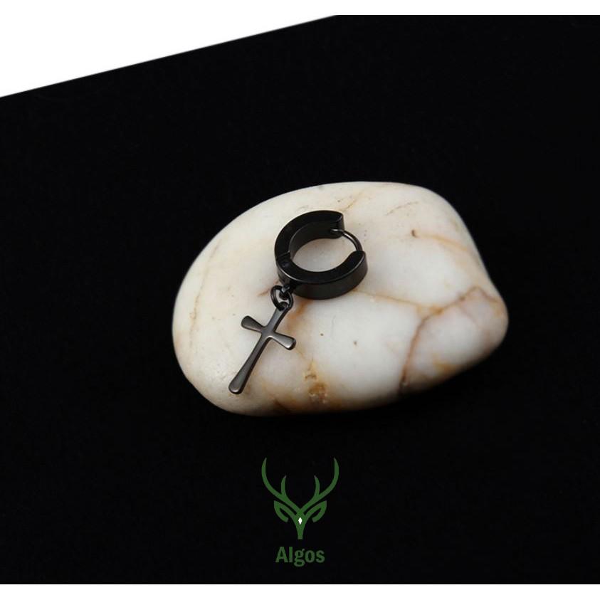 Khuyên tai nam/Thánh giá ️ ƯU ĐÃI TOÀN SHOP️ Titan siêu bền, siêu rẻ phù hợp mọi phong cách