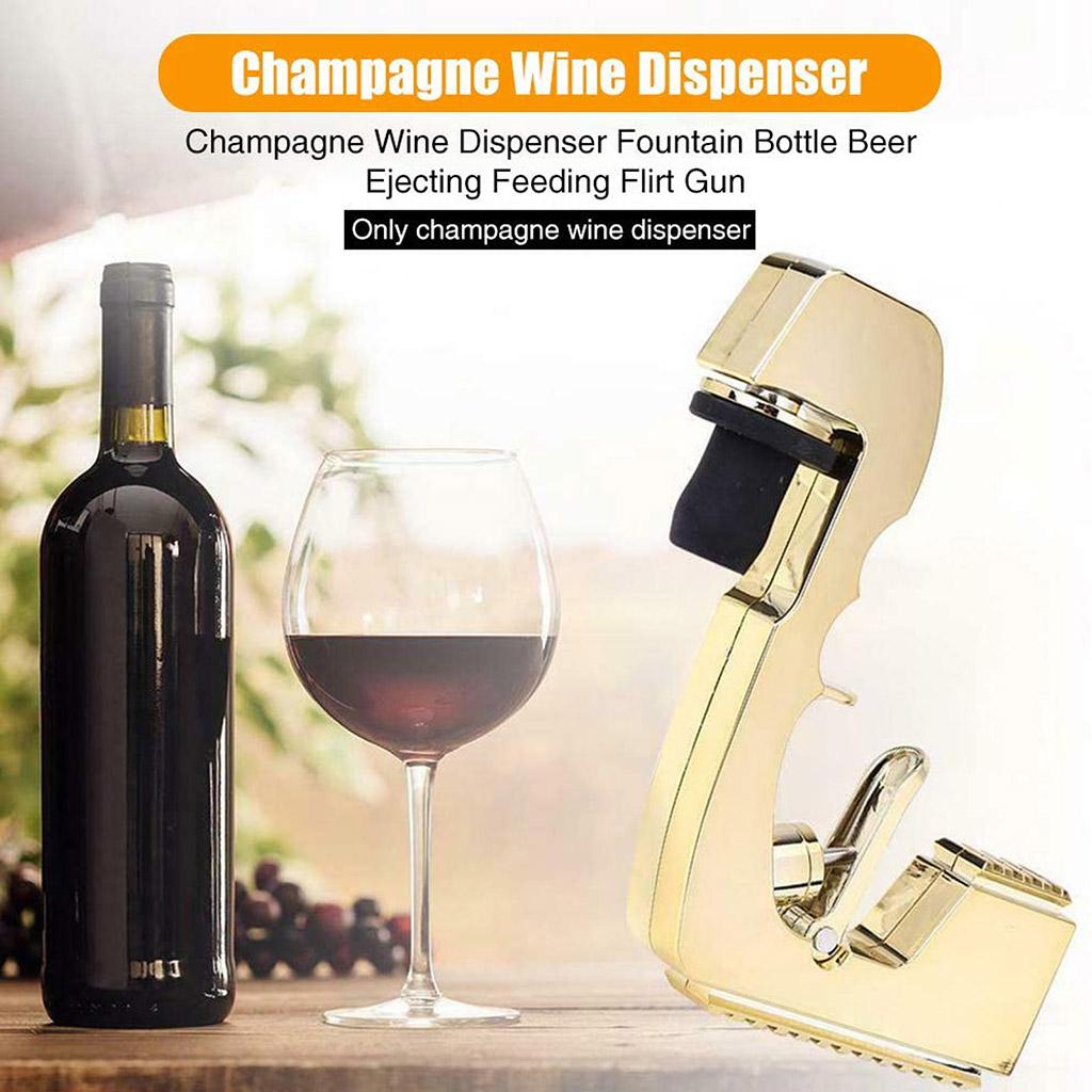 Champagne Sprayer  Dispenser Soda Bottle Beer Ejector for Party Kitchen