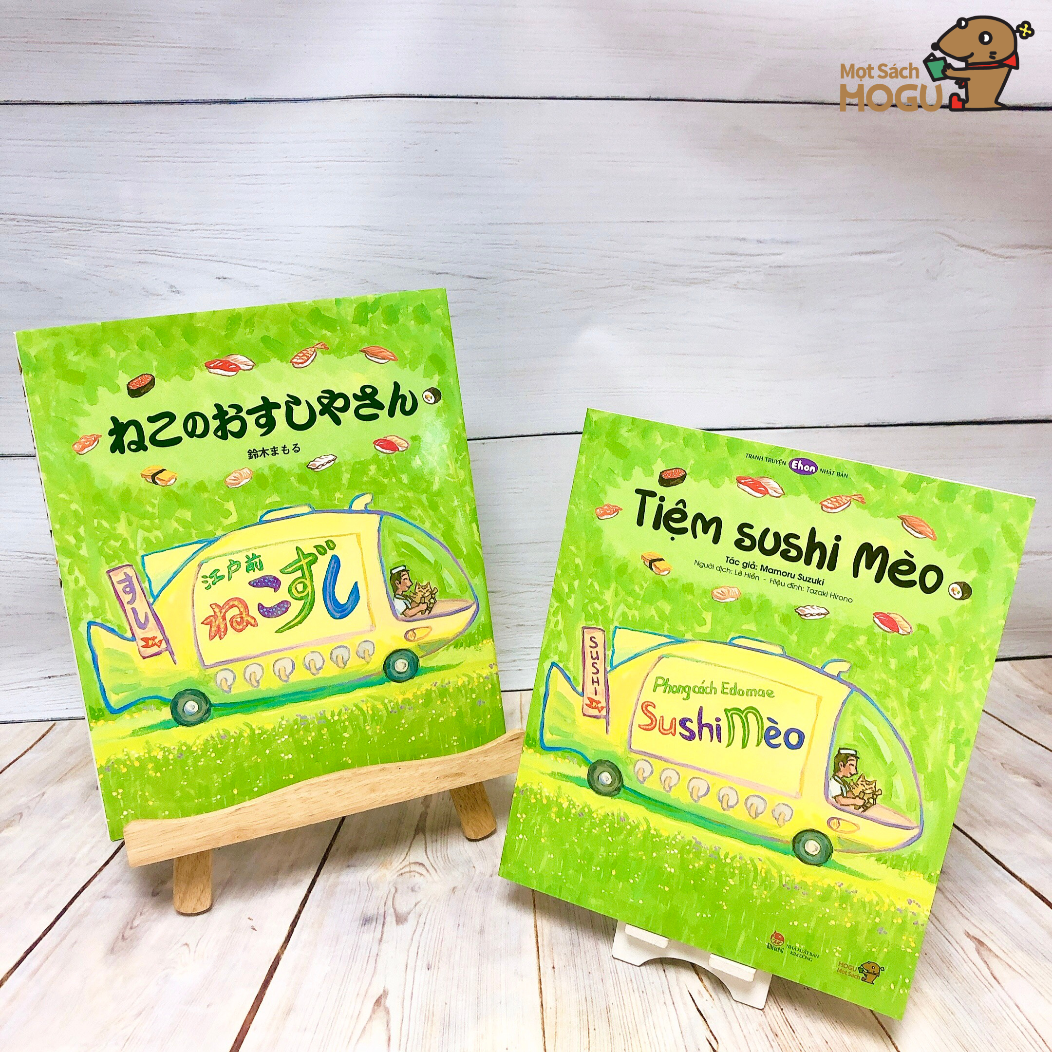 Ehon Phát triển quan sát cho bé 3 6 tuổi - Tiệm Sushi Mèo