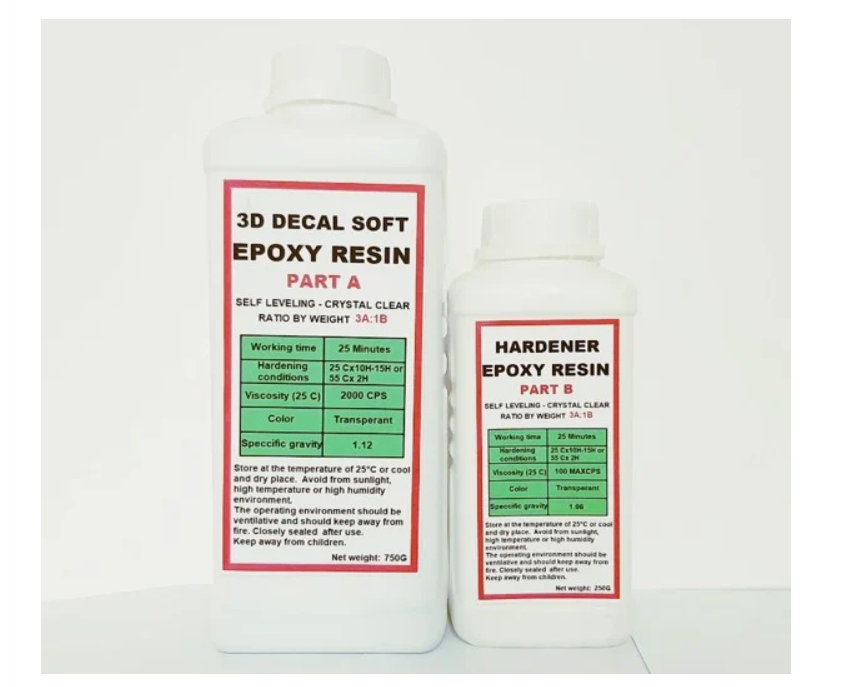 Nhựa Acryic Epoxy Resin Trong Suốt Loại Dẻo