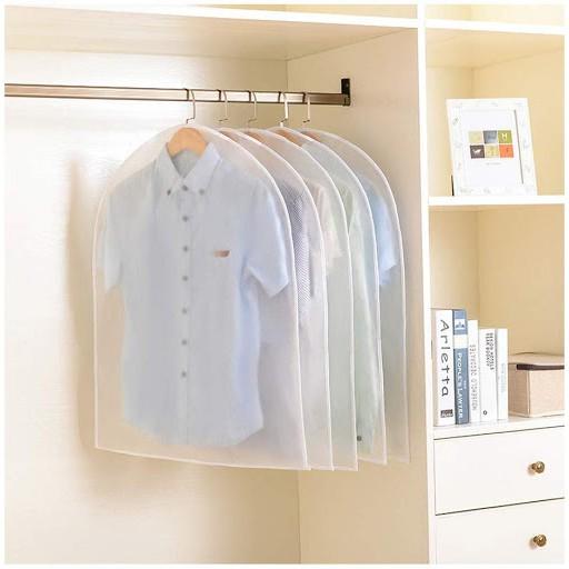 Túi đựng quần áo chống bụi Móc treo trong tủ quần áo gọn gàng Bao Bọc Quần Áo trong suốt Vải bọc chống thấm TB