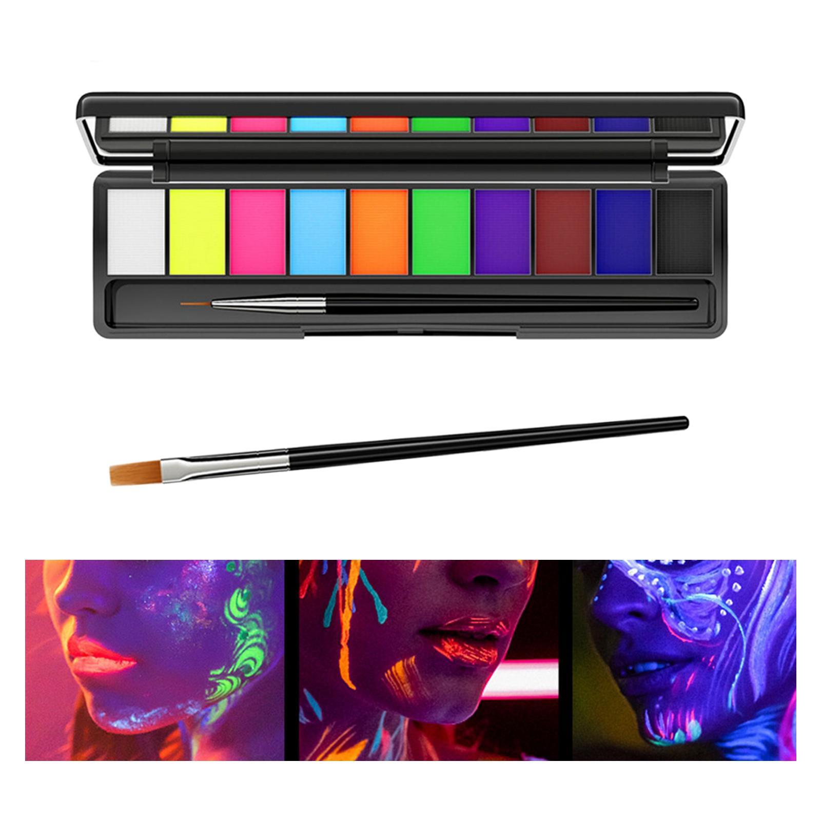 Face Painting Palette Water based Paints Face Body Painting Set for Theater Cosplay Costume