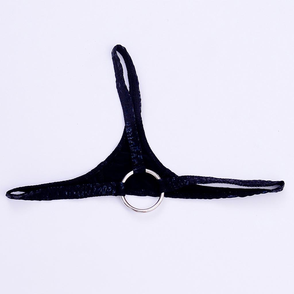 2-3pack Men Open Ring Thong Jockstraps Stretch Underwear Shorts Brief G-string