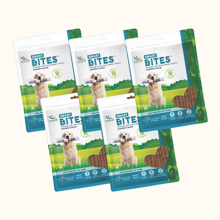 Snack bổ sung dưỡng chất cho chó Natural Remedies - SMART BITES (Vị nguyên  bản)