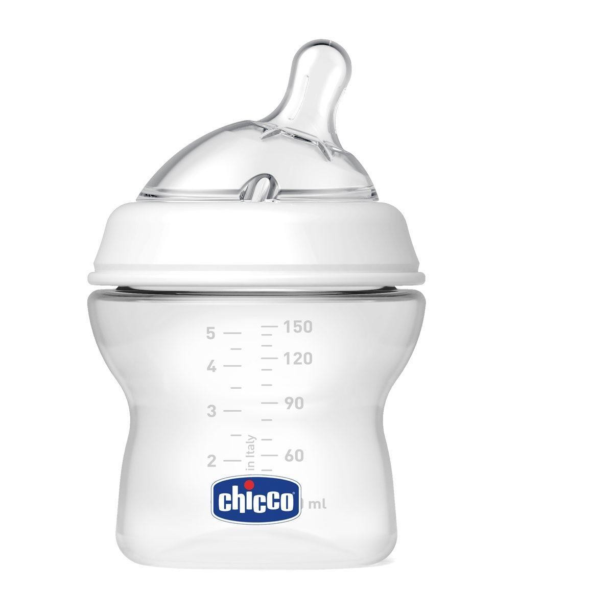 Bình sữa núm nghiêng Pisa Natural Feeling Chicco cho trẻ từ sơ sinh