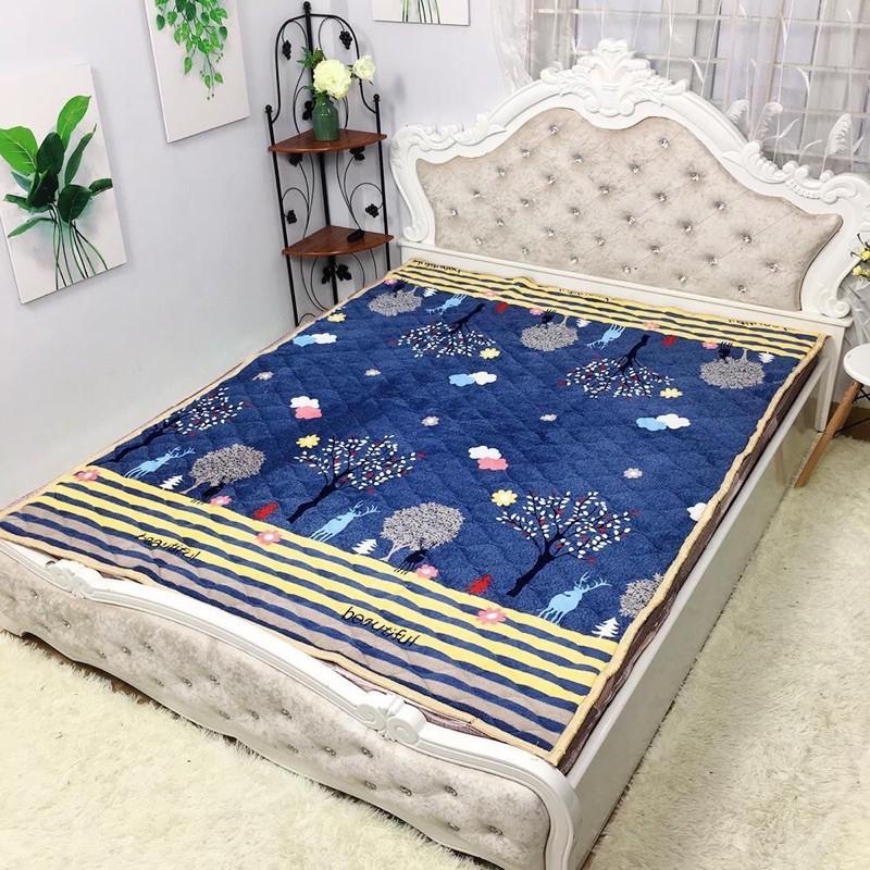 Thảm trải giường lông cừu 3 lớp siêu mềm mịn cao cấp.Thảm nỉ trải giường, đệm, sàn nhà siêu ấm