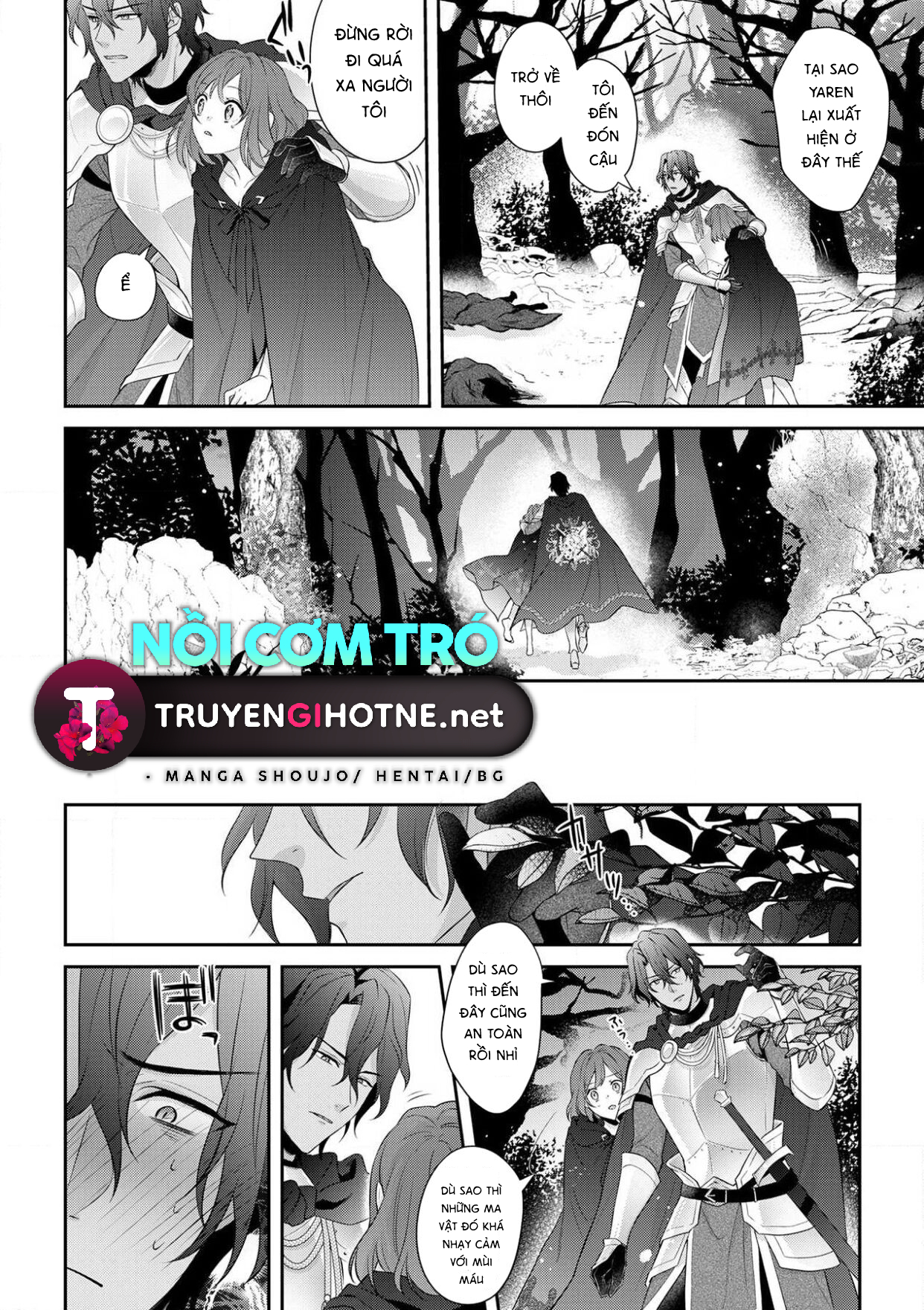 cô gái trinh trắng và quái thú chapter 6.1 11