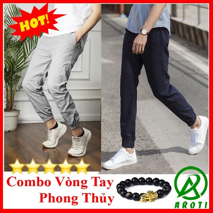 Quần Jogger Đũi Nam Cao Cấp 2020 - QD44+VT