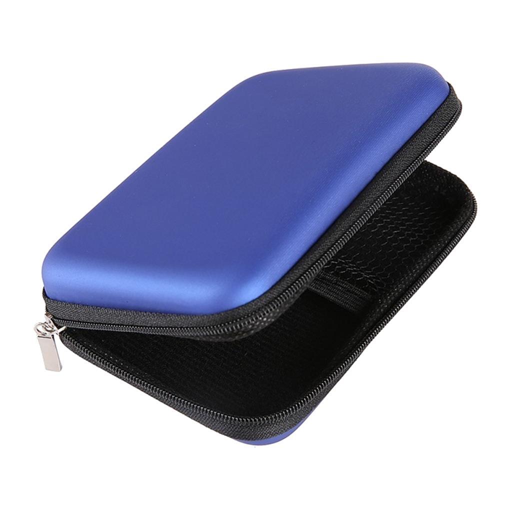 USB External HDD Hard Drive Disk Hard Case Bag Carry Pouch Case Red