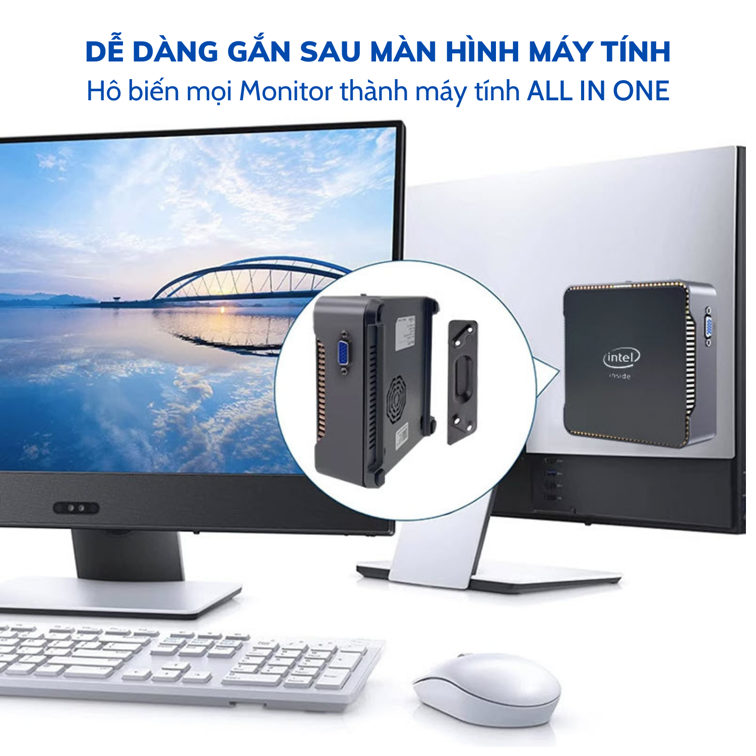 Máy tính để bàn – Máy chủ Server – Mini PC – Intel NUC N100 (Hàng chính hãng)