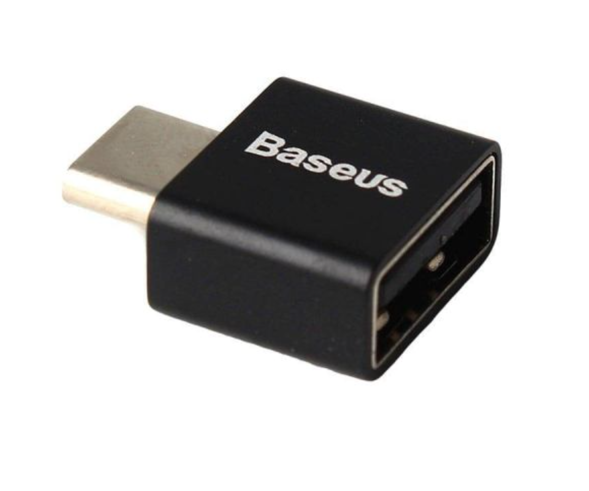 Đầu Chuyển OTG Baseus Từ Cổng Type C Sang Cổng USB - Hàng Chính Hãng