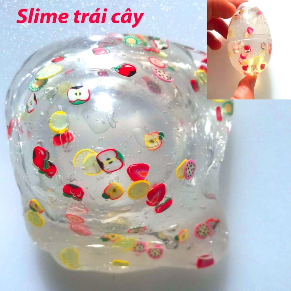 GUDETAMA EGGIE/ Slime Trứng ngũ cốc Gudetama/ Slime Basic Đặc, Bóng, Dẻo/ Kèm Charm đồ giải trí Slam Đẹp, Giá Rẻ