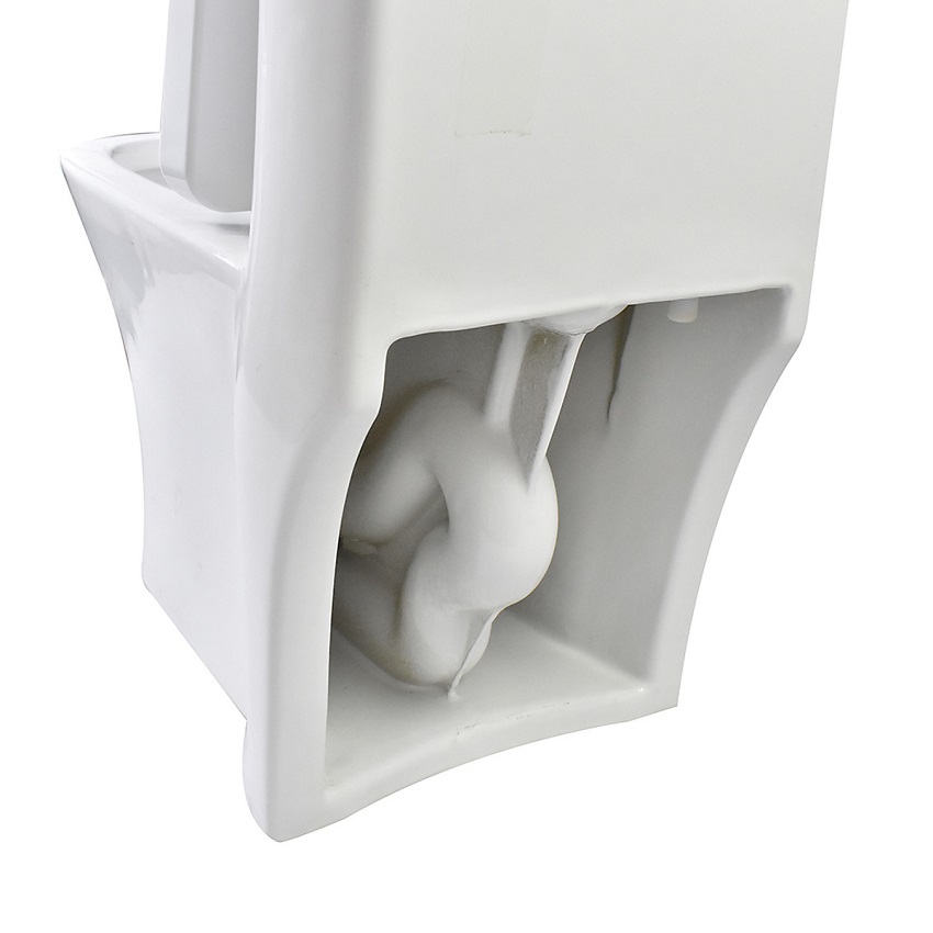 Bồn cầu trắng một khối tinh tế, mã K120