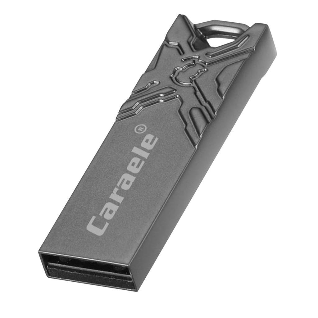 High Speed USB 2.0 Flash Drive Stylish Design for PC Computer Grey