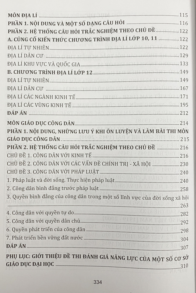 Ôn luyện thi tốt nghiệp THPT năm 2024 - Bài thi Khoa học xã hội