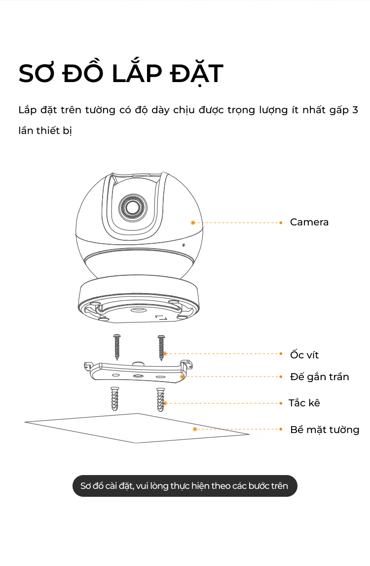 Camera REX 2D IMOU GK2DP Độ Nét 2K-3MP Xoay 360, Đàm Thoại 2 Chiều - Hàng chính hãng