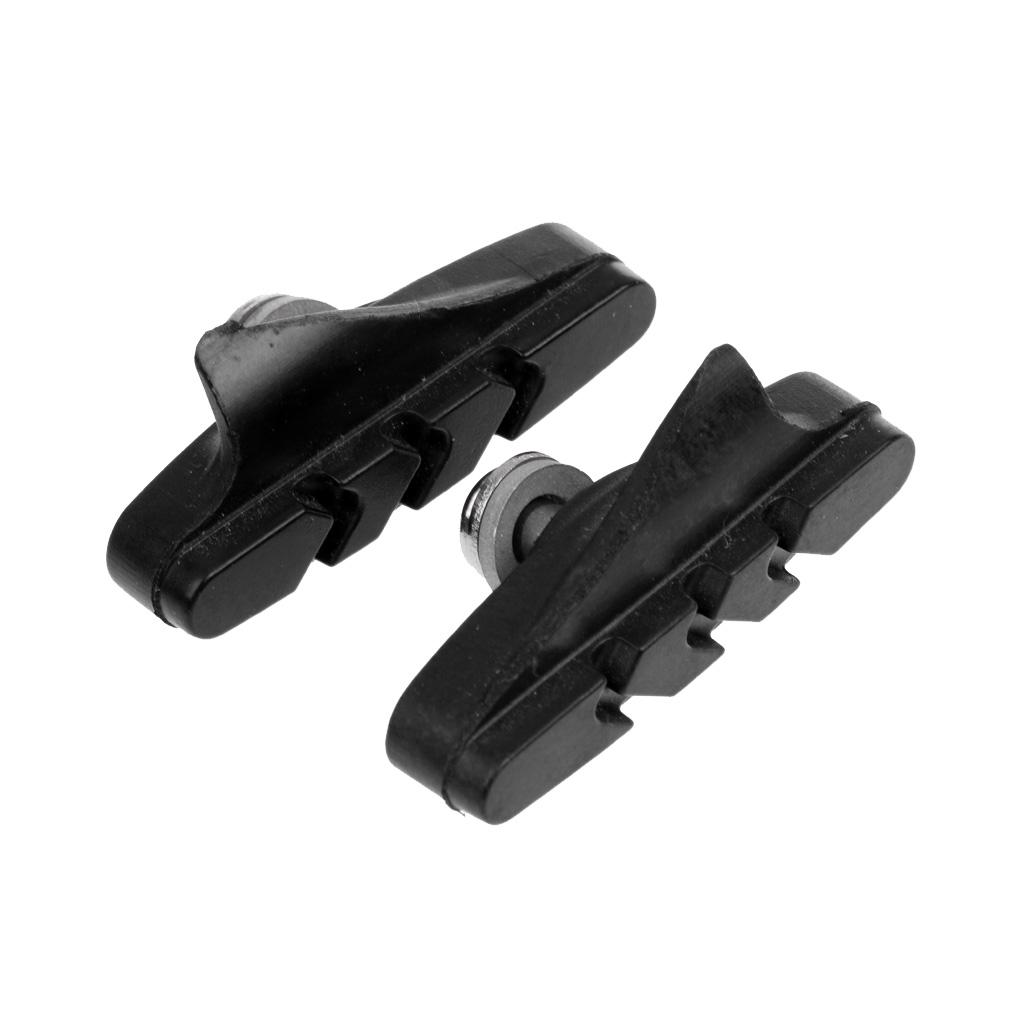 1 Pair Cycle Bike Bicycle MTB V Brake Blocks Pads Shoes Repair Accessories