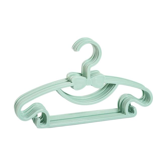 Set 5 / 20 Móc Nhựa Treo Quần Áo Chống Gió Tiện Lợi