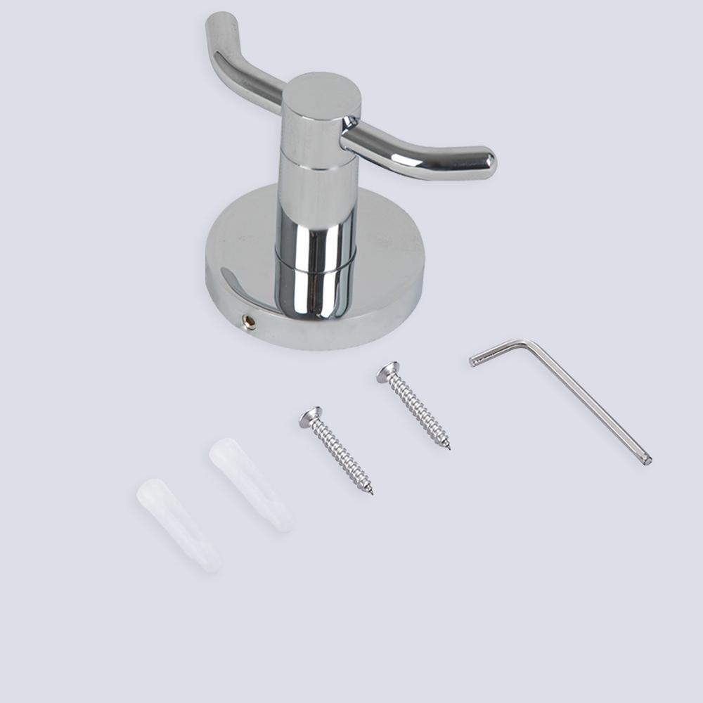 Móc treo tường bằng thép không gỉ hạng nặng cho nhà bếp, phòng tắm