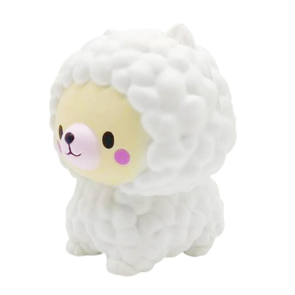 Cừu đồ chơi bằng nhựa mềm màu trắng cho điện thoại sale giá rẻ  squishy