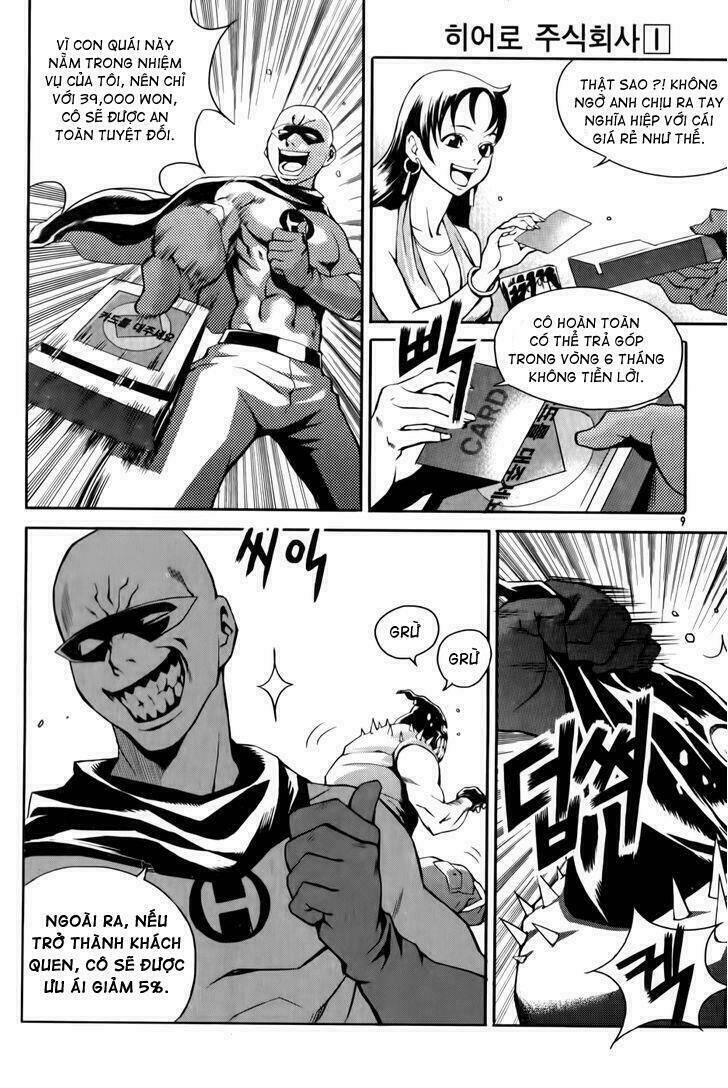 công ty siêu nhân chapter 1 9