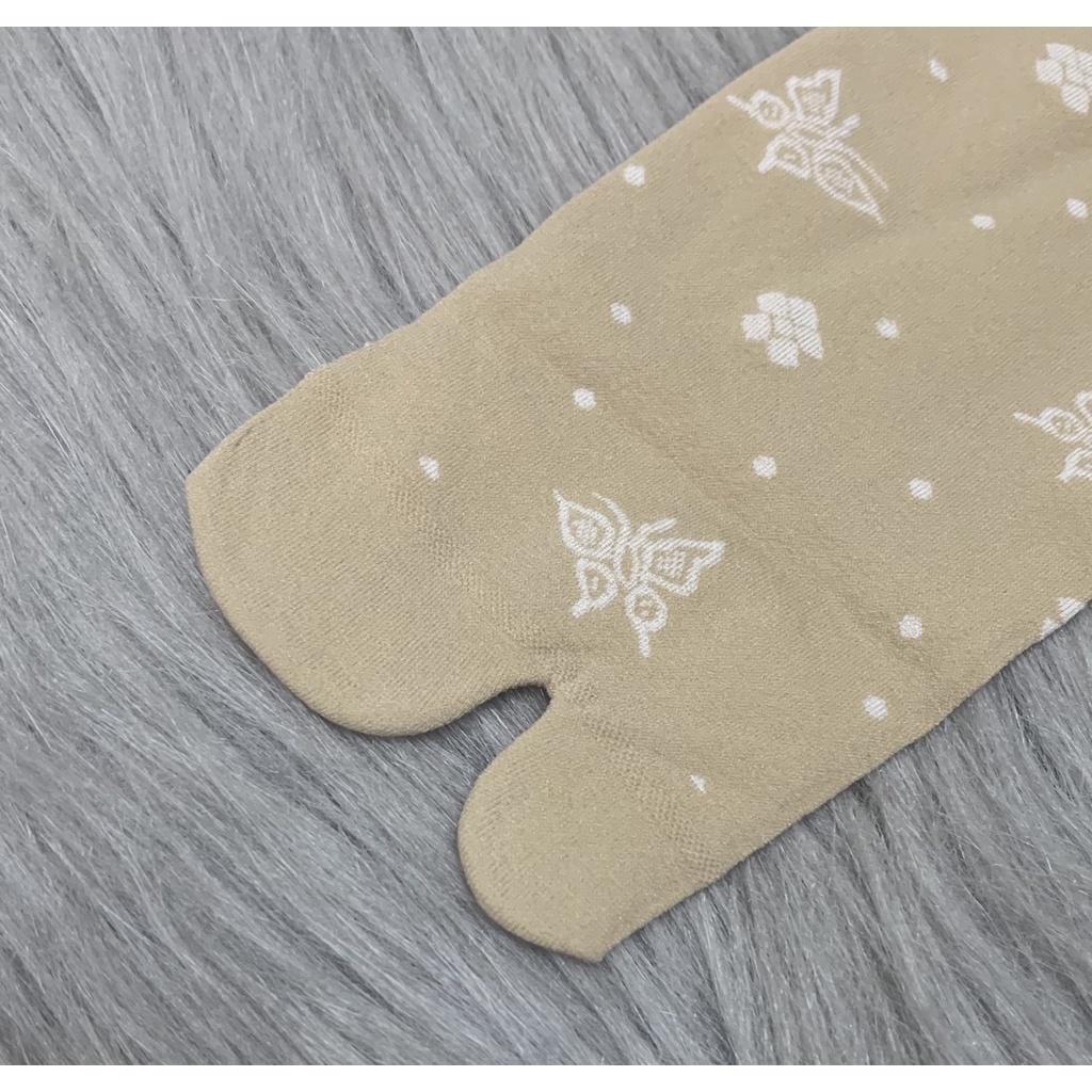 Combo 5 và 10 đôi vớ da , tất da , tất nữ , vớ nữ , cổ nhún , họa tiết bông chìm , thun cotton 100% co giãn tốt