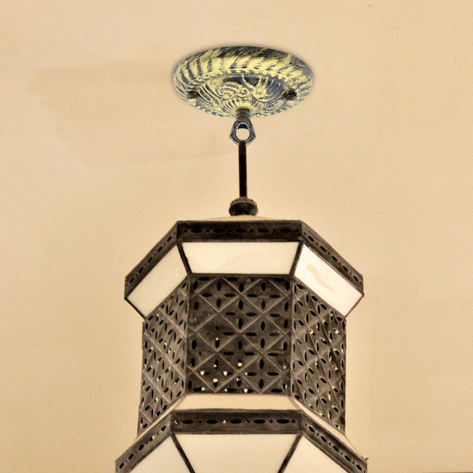 Ceiling Canopy with Hook Accessory Durable Ceiling Light Plate Lamp Base