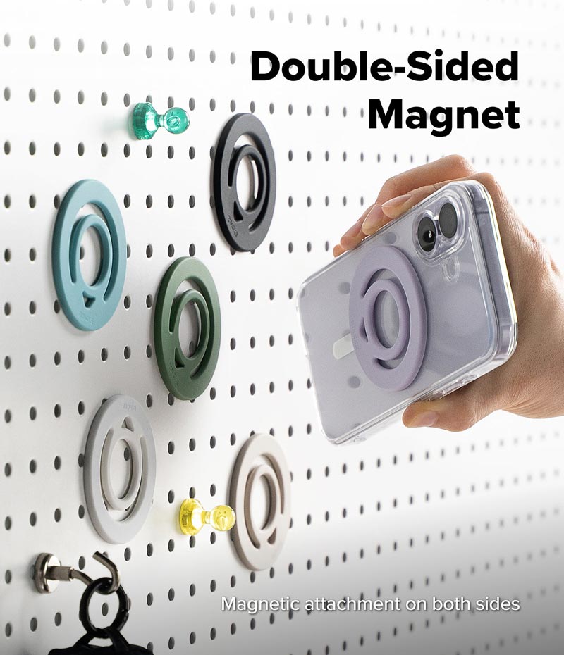 Vòng hít từ tính RINGKE Dual Magnetic Silicone Ring - Hàng Chính Hãng