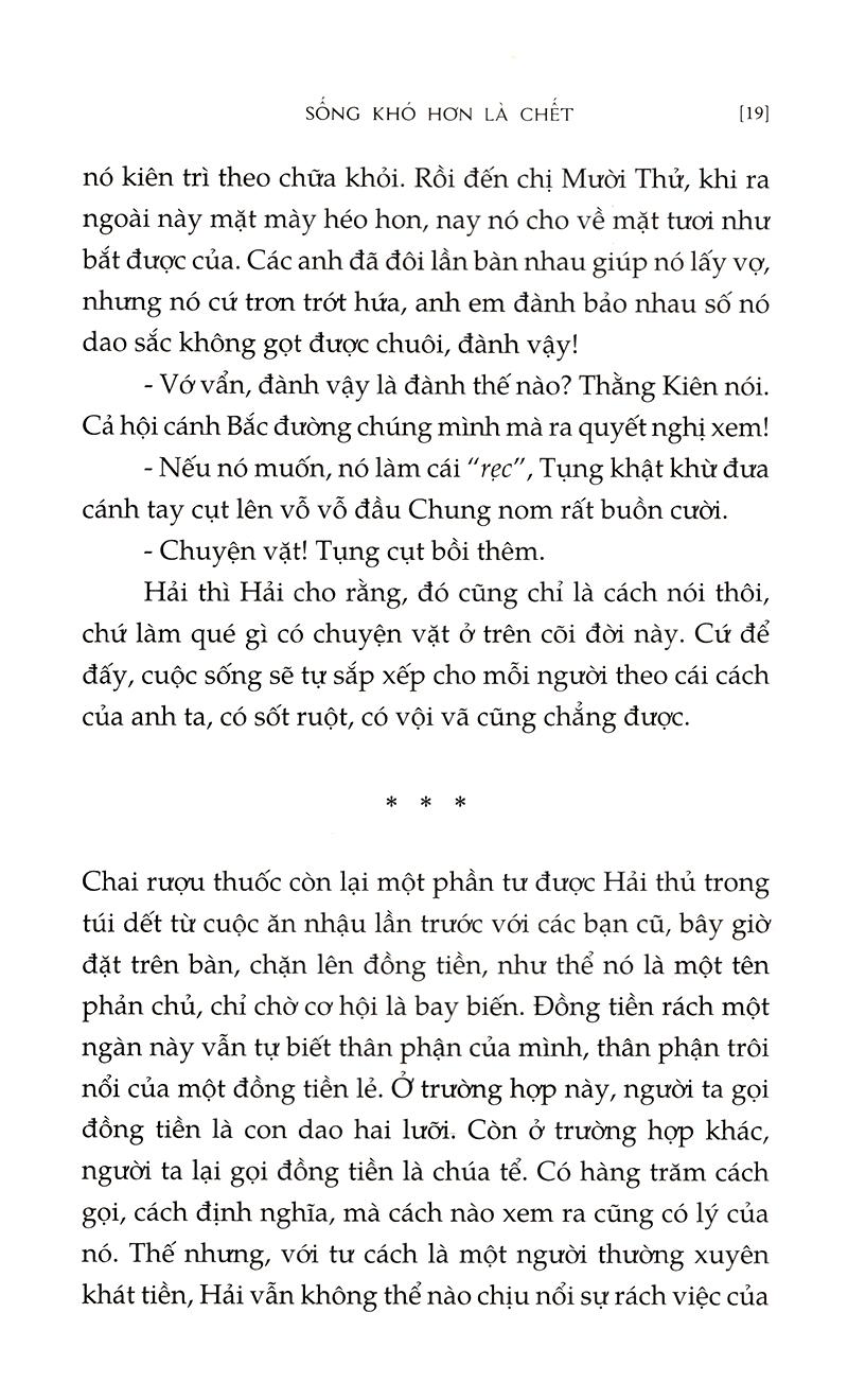 Sống Khó Hơn Là Chết