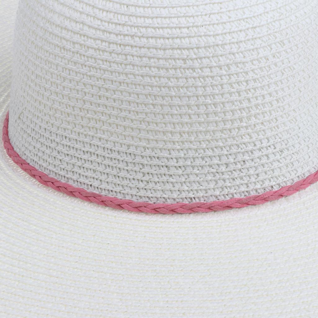 Lightweight Foldable Women's Big Brim Sun Hat Roll up Beach Cap Straw Hat