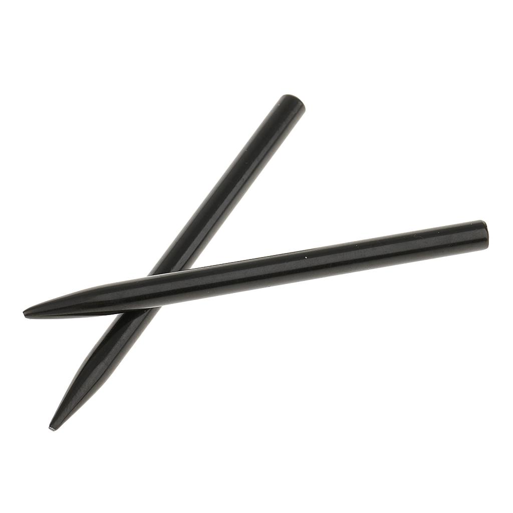 4 Pieces Paracord Needle Lacing Stitching Needle for Bracelet Making Crafts Silver Black
